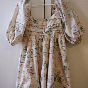 Printed A&F Mini Dress